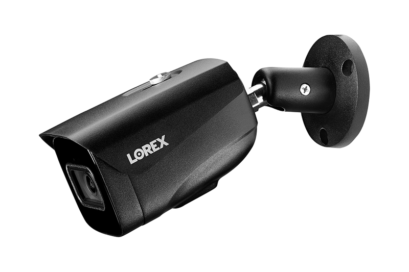 Lorex 4K (16 Camera Capable) 4TB Wired NVR System with Nocturnal 3 Smart IP Bullet Cameras with Listen-In Audio and 30FPS