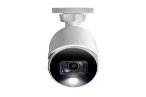 Analog Security Camera with Deterrence on transparent background