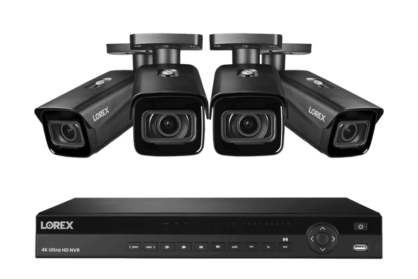 Lorex Elite Series NVR with N4 (Nocturnal Series) IP Bullet Cameras - 4K 16-Channel 4TB Wired System