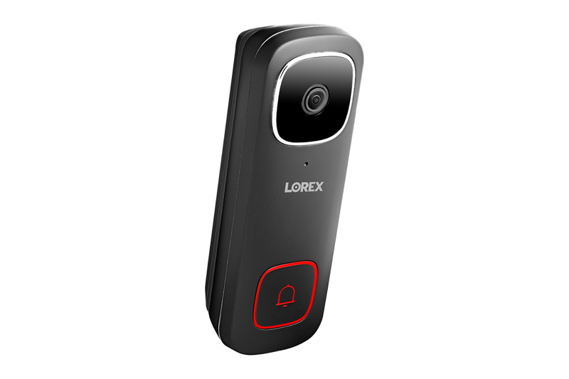 Lorex 2K Wi-Fi Video Doorbell (Wired, 32GB)